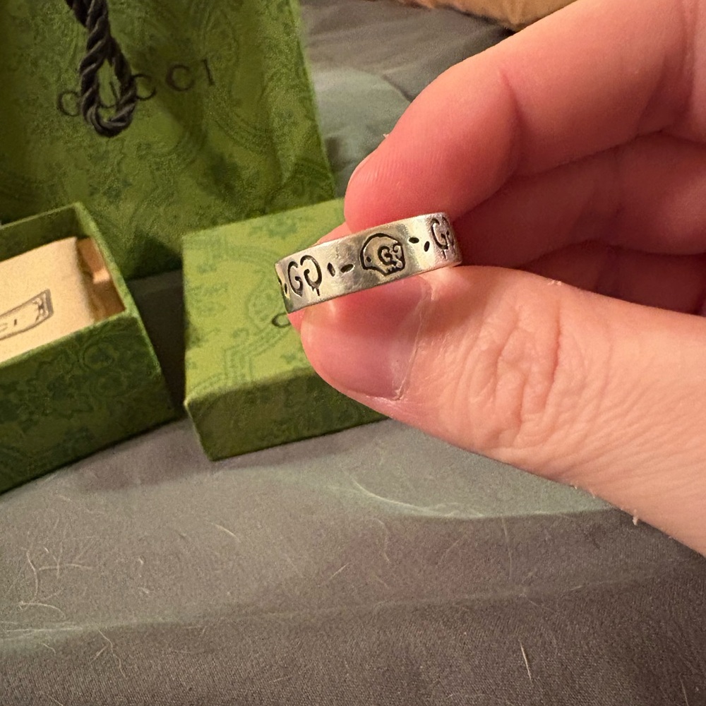 Gucci Ghost ring US Size 7